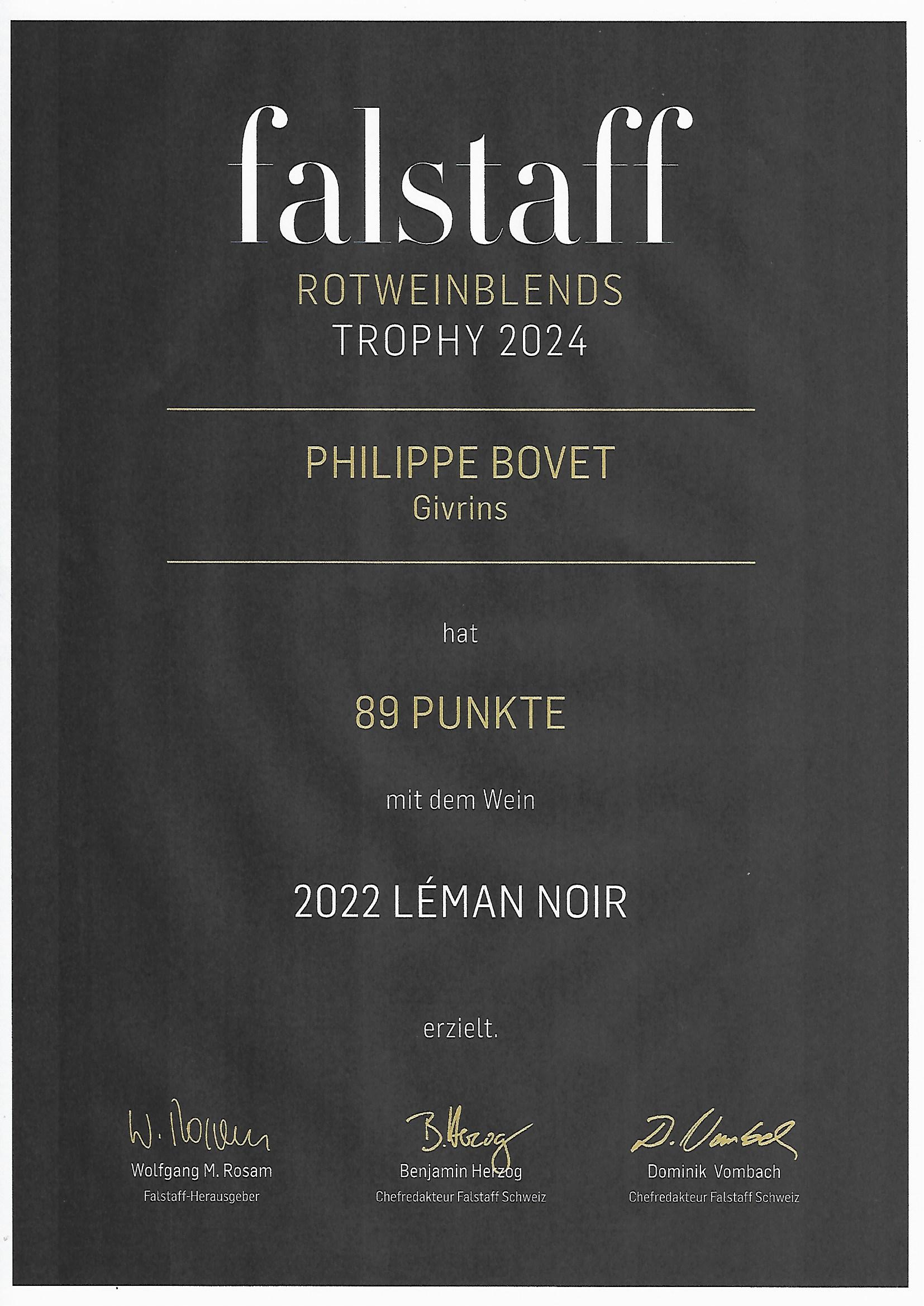 falstaff Trophy 2024